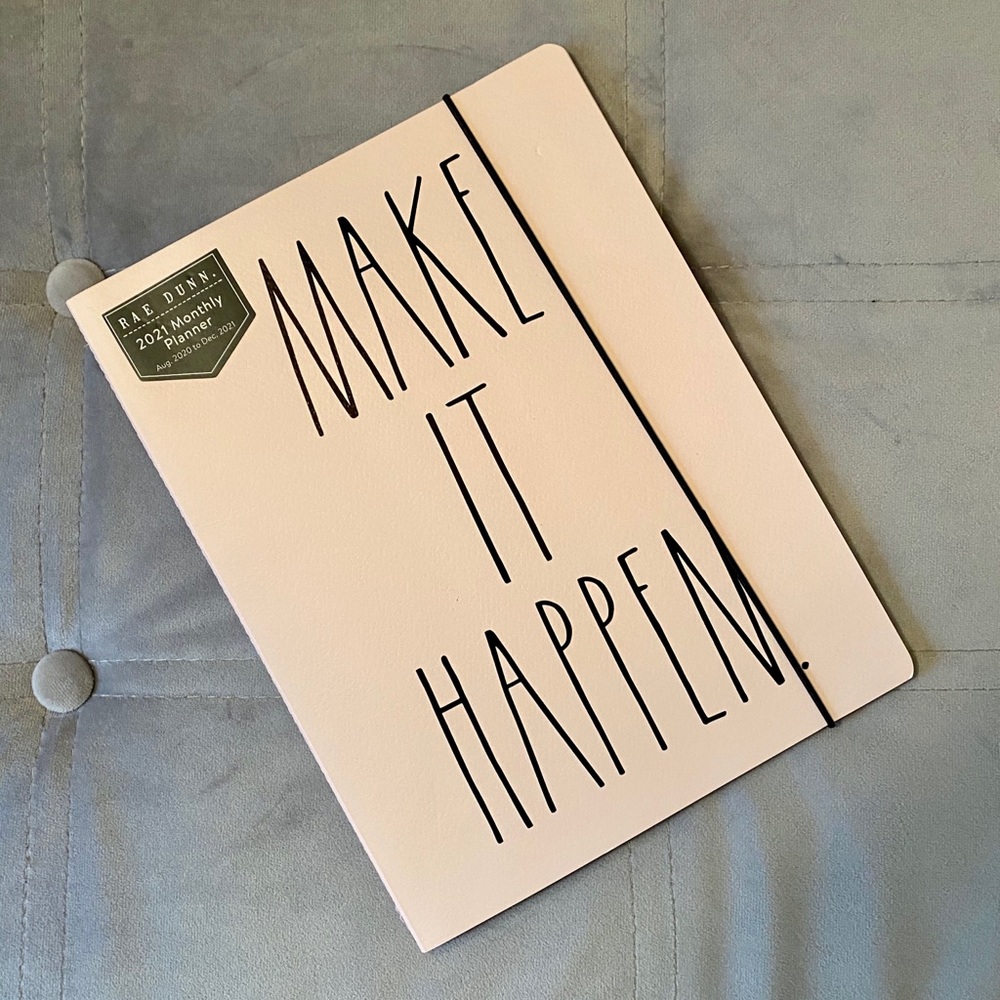 🗓 RAE DUNN | “Make It Happen” 2021 Planner - Picture 2 of 10